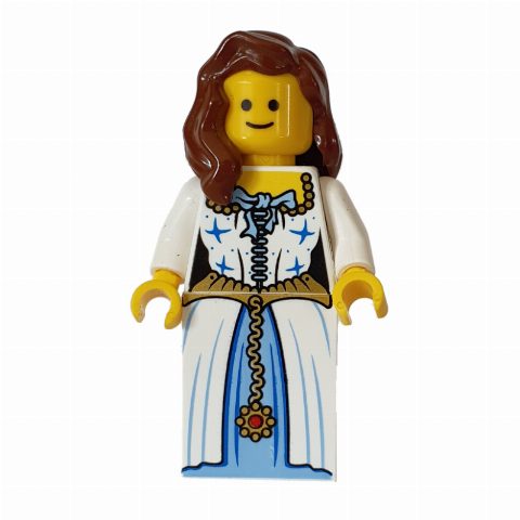 Minifigurka Bride - Mannequin, Medium Blue Underdress