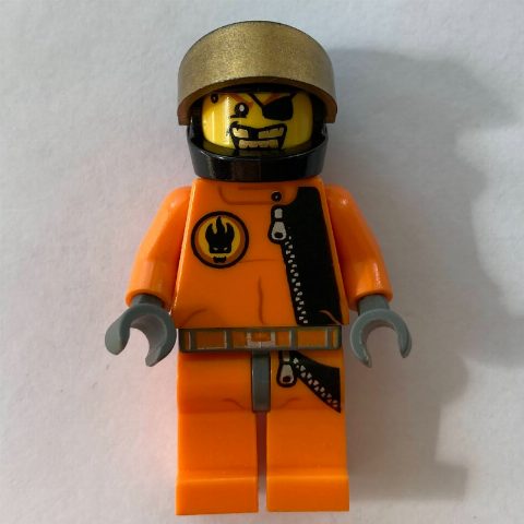 Minifigurka Gold Tooth with Helmet