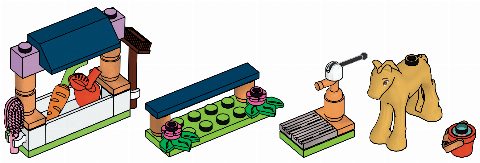 Zestaw LEGO Horse (Friends)