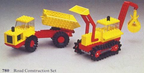 Zestaw LEGO Road Construction Set (Legoland)