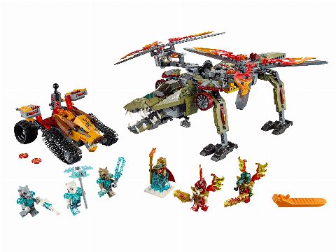 Zestaw LEGO King Crominus' Rescue (Legends of Chima)