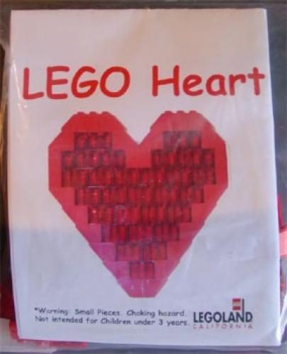 Zestaw LEGO LEGO Heart (Legoland California) (Legoland Parks)