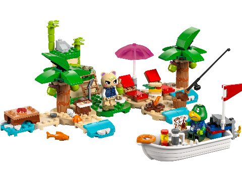 Zestaw LEGO Kapp'n's Island Boat Tour (Animal Crossing)