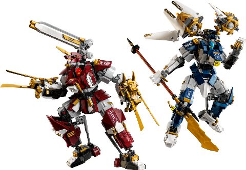Zestaw LEGO The Twin Titan Mechs (Ninjago)