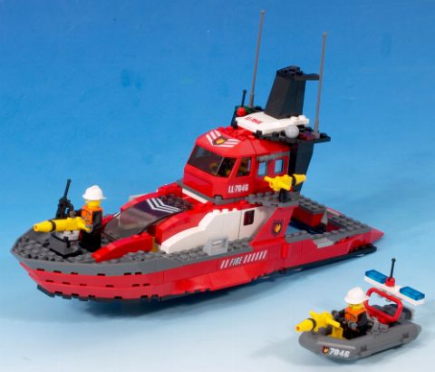 Zestaw LEGO Fire Command Craft (Town)