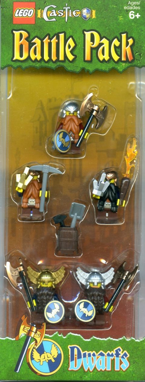 Zestaw LEGO Battle Pack Dwarfs (Castle)