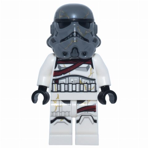 Minifigurka Night Trooper, Dark Bluish Gray Helmet