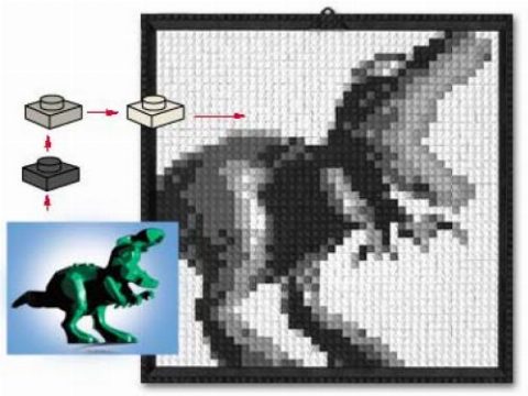 Zestaw LEGO Lego Mosaic Dino (Sculptures)