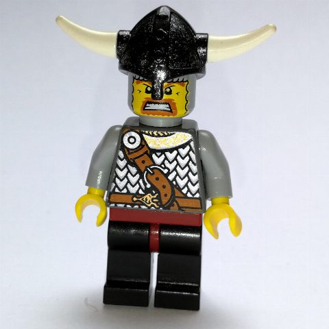 Minifigurka Viking Warrior - Chain Mail, Red Band