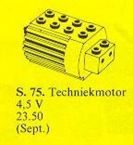 Zestaw LEGO® 4.5V Motor (Service Packs)