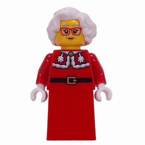 Minifigurka Mrs. Claus, Plain Red Dress