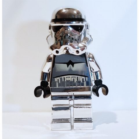 Minifigurka Stormtrooper, Chrome Silver Armor