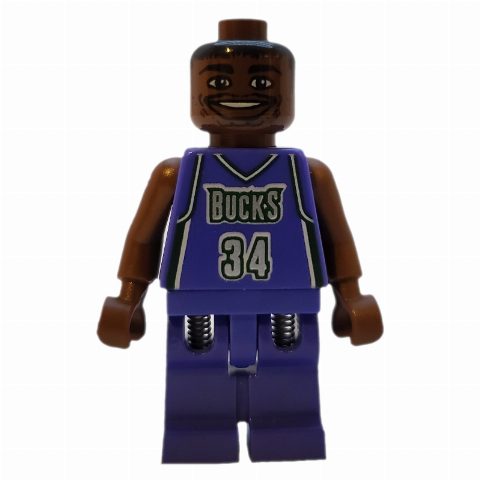 Minifigurka Ray Allen, Milwaukee Bucks #34