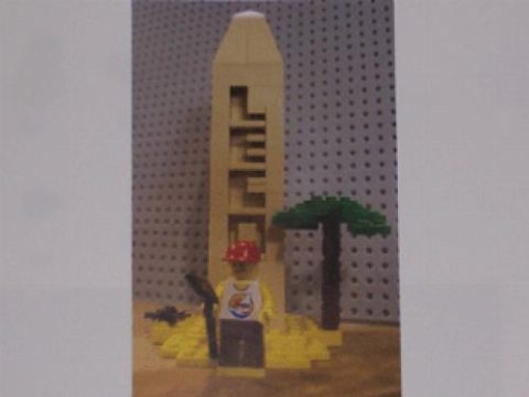 Zestaw LEGO Obelisk (LLCA Ambassador Pass Exclusive) (Legoland Parks)