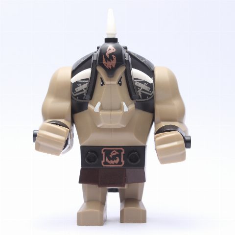 Minifigurka Troll, Dark Tan with Tattoos (Big Fig)