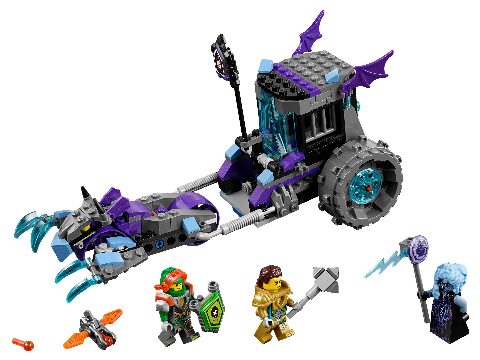 Zestaw LEGO Ruina's Lock & Roller (Nexo Knights)