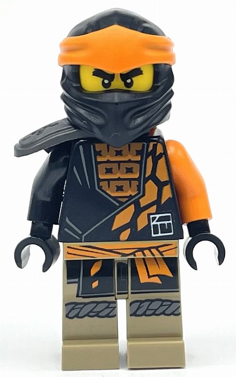 Minifigurka Cole - EVO, Wraps
