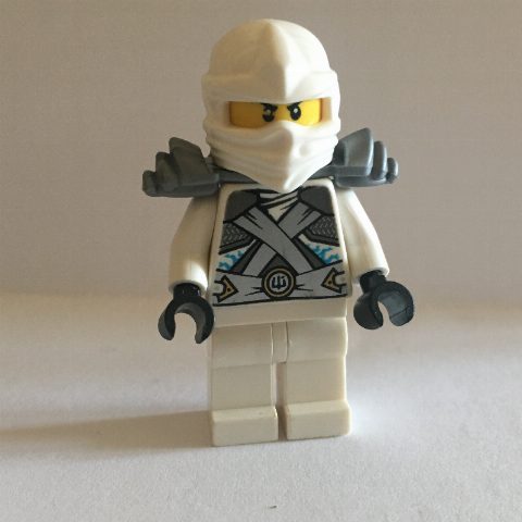 Minifigurka Zane, Titanium in White