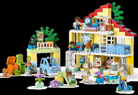 Zestaw LEGO® 3in1 Family House (Duplo)