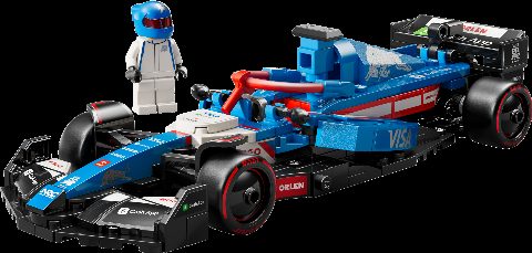 Zestaw LEGO Visa Cash App RB VCARB 01 F1 Race Car (Speed Champions)