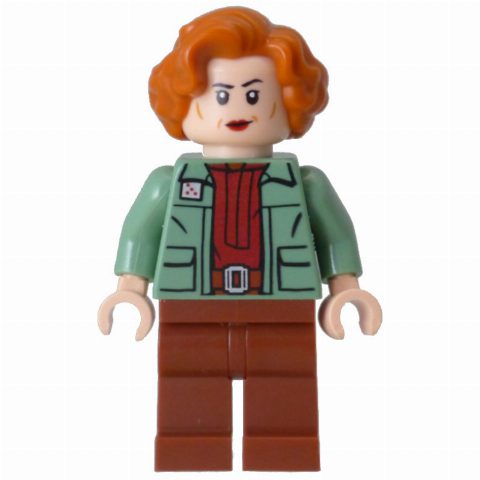 Minifigurka Colonel Ward, Sand Green Torso