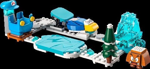 Zestaw LEGO Ice Mario Suit and Frozen World Expansion Set (Super Mario)