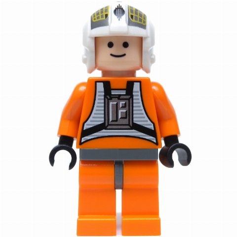 Minifigurka Dutch Vander / Rebel Pilot Y-wing, Plain Legs, No Visor