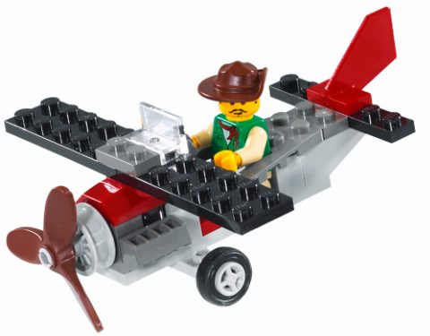 Zestaw LEGO Airplane (Adventurers)