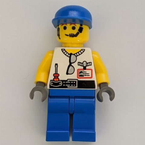 Minifigurka Grip - Blue Legs