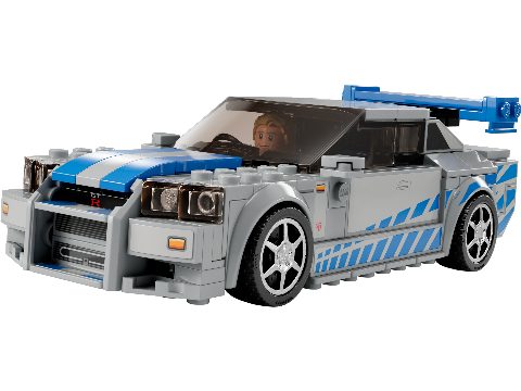 Zestaw LEGO 2 Fast 2 Furious Nissan Skyline GT-R (R34) (Speed Champions)