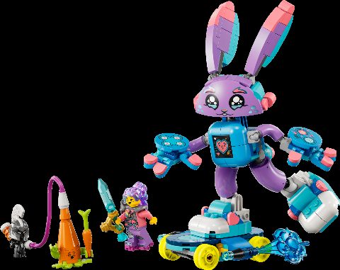 Zestaw LEGO Izzie and Bunchurro the Gaming Bunny (Dreamzzz)