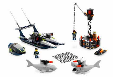 Zestaw LEGO Mission 4: Speedboat Rescue (Agents)