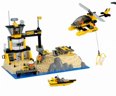 Zestaw LEGO Coast Watch HQ (Town)