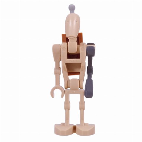 Minifigurka Battle Droid, Medium Nougat Plate, Antenna