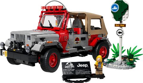 Zestaw LEGO Jurassic Park Jeep Wrangler (Jurassic World)