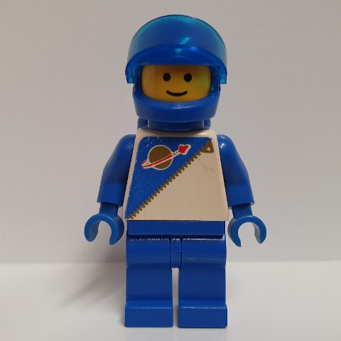 Minifigurka Futuron Spaceman, Blue with Airtanks and Dark Blue Visor