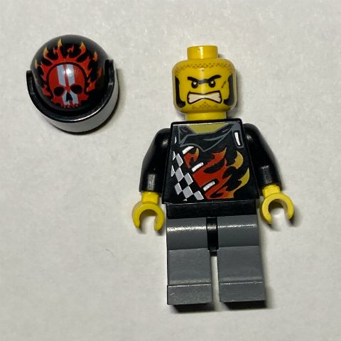Minifigurka Race Driver - Bart Blaster