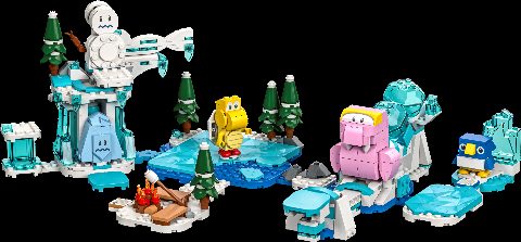Zestaw LEGO Fliprus Snow Adventure Expansion Set (Super Mario)