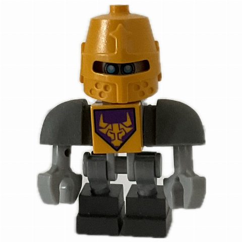Minifigurka Axl Bot with Bright Light Orange Helmet