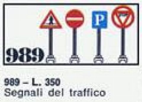 Zestaw LEGO 10 Traffic Signs (System)