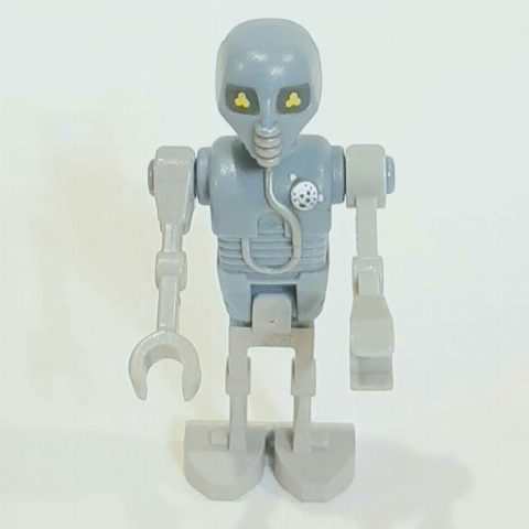 Minifigurka 2-1B Medical Droid, Sand Blue Torso, One Arms with Clips at 90°