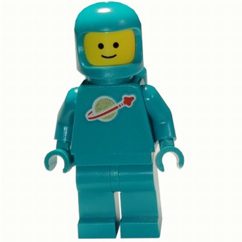 Minifigurka Classic Spaceman, Dark Turquoise with Airtanks