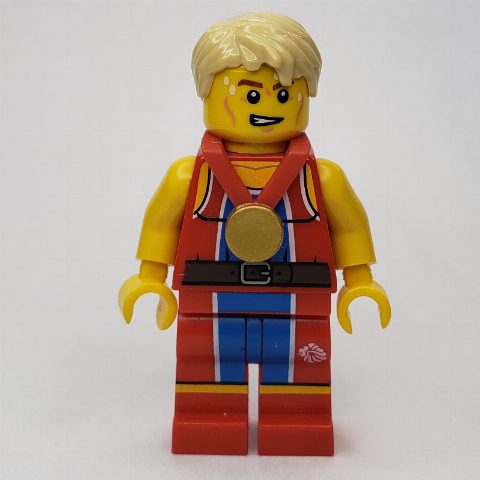 Minifigurka Wondrous Weightlifter, Team GB (CMF)