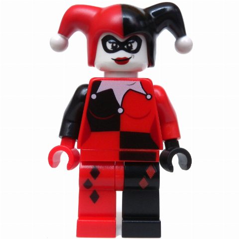 Minifigurka Harley Quinn in Jester Outfit