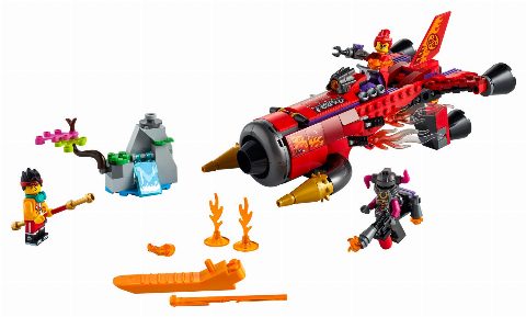 Zestaw LEGO Red Son's Inferno Jet (Monkie Kid)