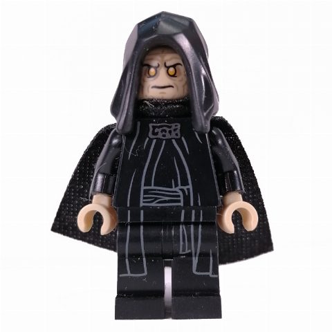 Minifigurka Emperor Palpatine - Tan Head, Cape