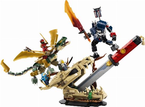 Zestaw LEGO Battle at the Dragon's Blade (Ninjago)