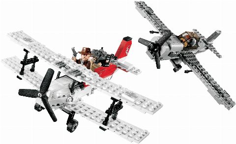 Zestaw LEGO Fighter Plane Attack (Indiana Jones)