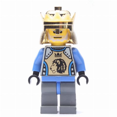 Minifigurka King Mathias, Gold Armor, Gold Crown