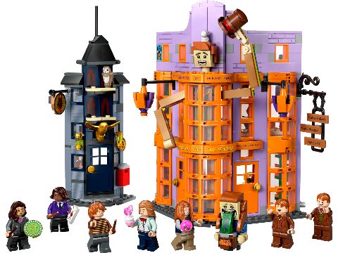 Zestaw LEGO Diagon Alley Weasleys' Wizard Wheezes (Harry Potter)
